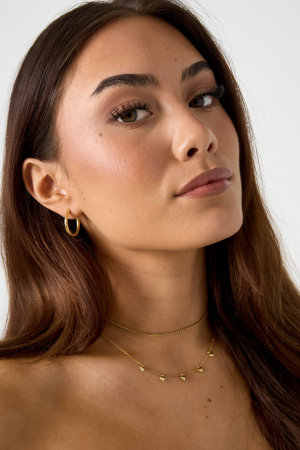 Collier Minimaliste À Petits Cœurs h5 Image3