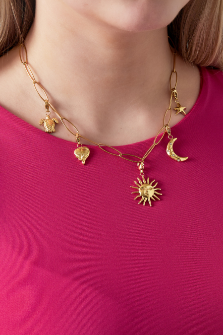 Collier Soleil DIY 2