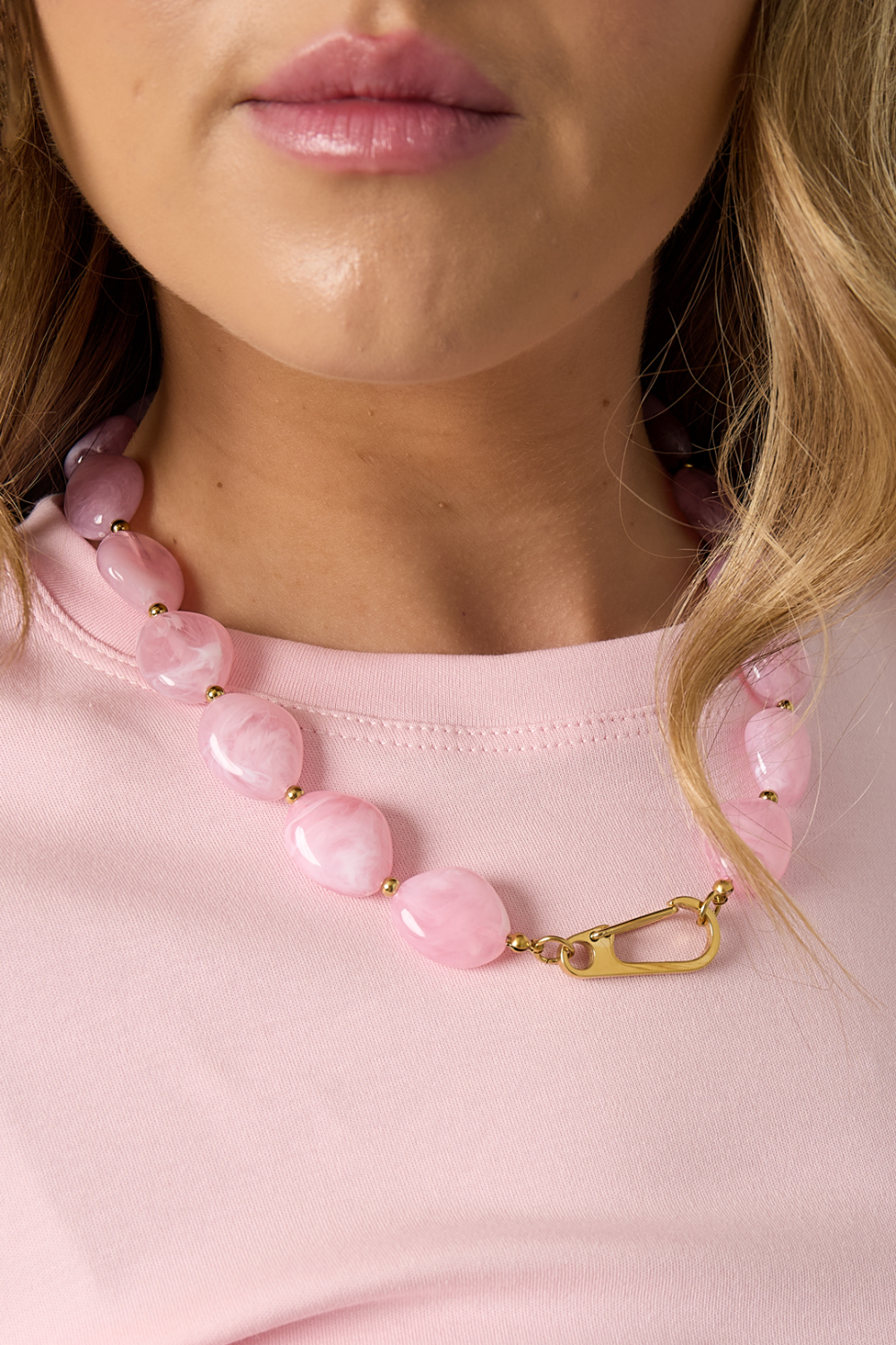 Collier De Perles Avec Fermeture Avant Image3