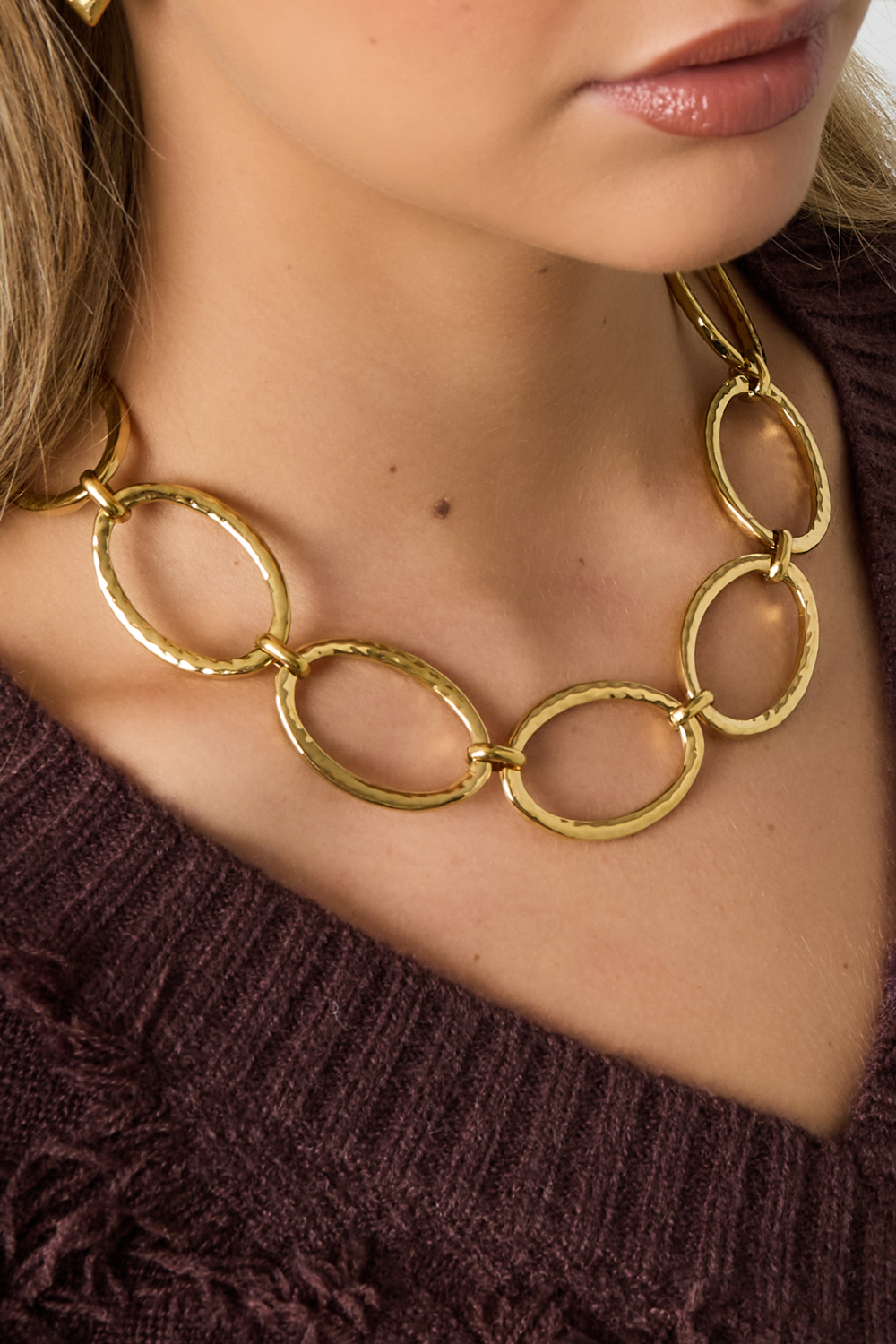 Colliers En Acier Inoxydable Pour Femmes, Style Décontracté, Simple Et Quotidien Image4