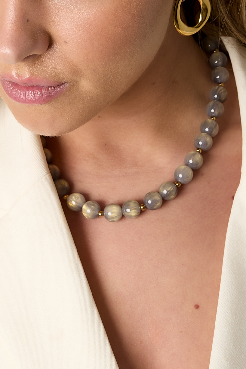 Collier Tendance Avec Perles Image3
