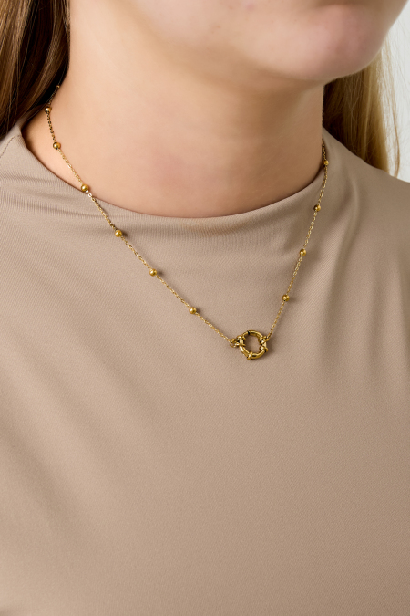 Colliers en acier inoxydable, chaîne DIY, série simple et quotidienne, bijoux pour femmes 2