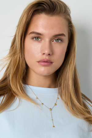 Colliers Pendentifs En Acier Inoxydable Série Star Casual Daily Simple Bijoux Pour Femmes h5 Image6