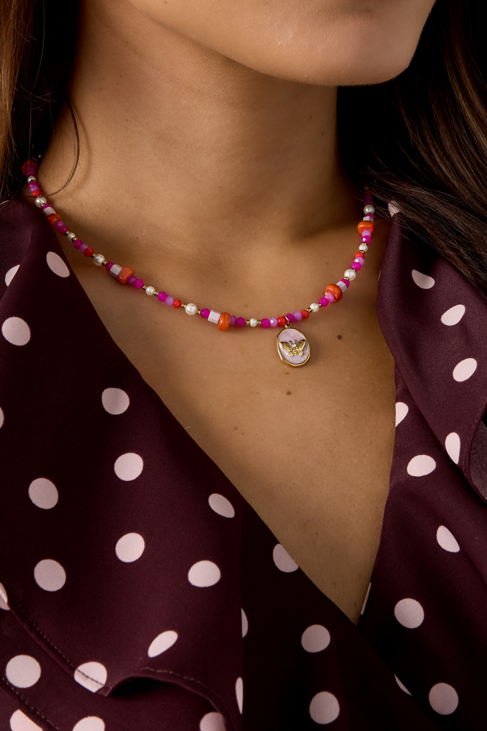 Collier Papillons Bébé - Multi Image3