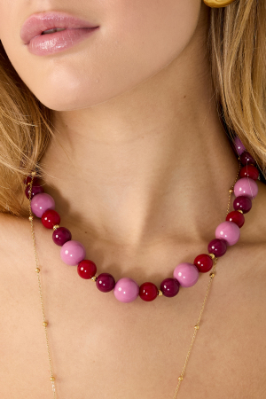 Collier Avec Des Perles De Différentes Tailles h5 Image3