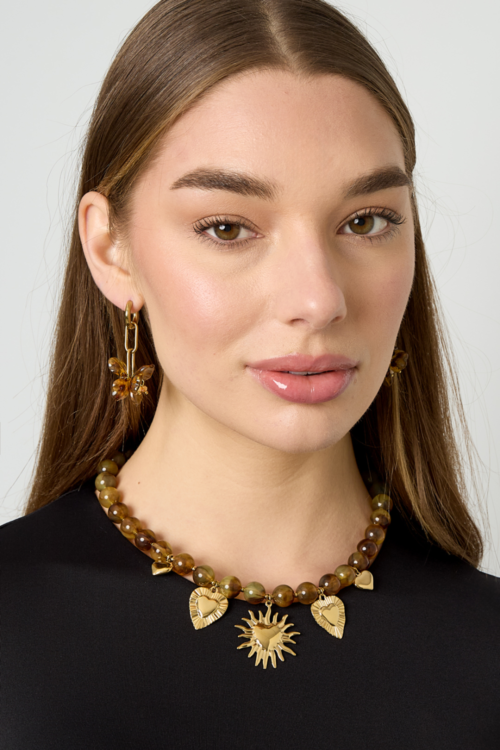Collier De Perles Avec Des Breloques D'Été Image2
