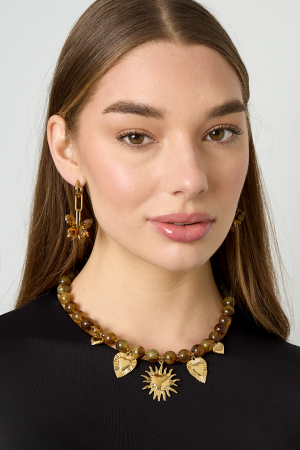 Collier De Perles Avec Des Breloques D'Été h5 Image2