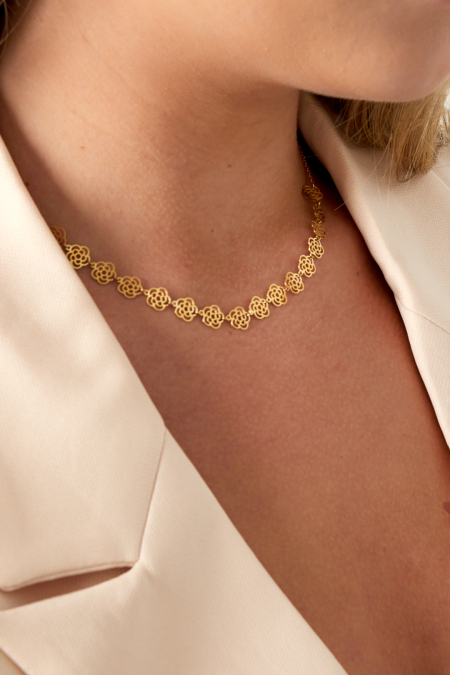 Collier d'amour fleuri 2