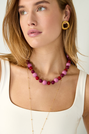Collier Avec Des Perles De Différentes Tailles h5 Image5