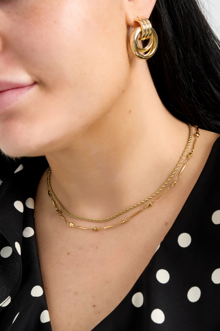Colliers à chaîne Chaîne Décontracté Quotidien Simple Série Bijoux pour femmes 2