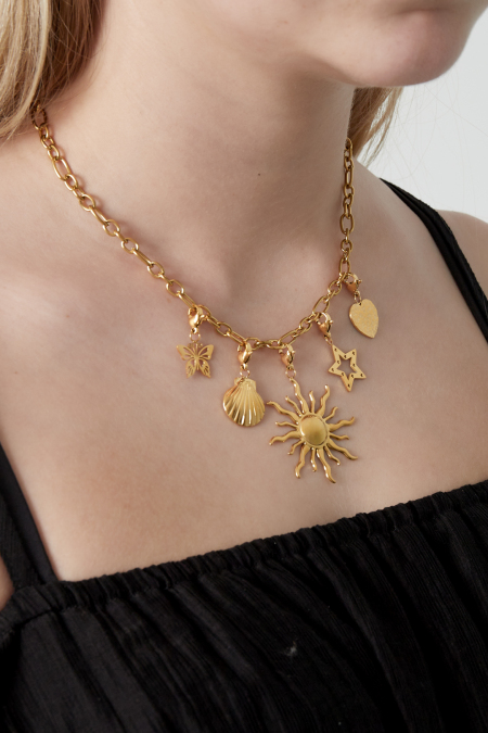 Collier DIY ensoleillé 2
