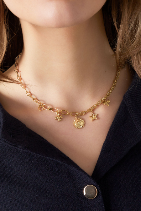 collier breloques célestes 2