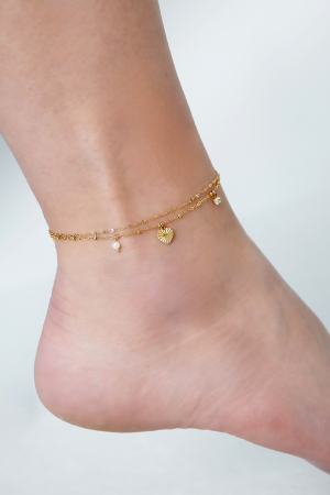 Bracelet De Cheville Love Love Love (Pack With Plastic Bag) h5 Image2