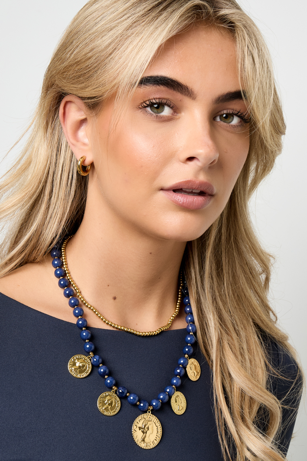 Colliers De Perles En Acrylique, Série Rétro Classique Quotidienne, Bijoux Pour Femmes Image2