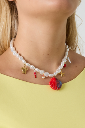 Colliers De Perles Artificielles Tortue Décontracté Vacances/Plage Série Simple Bijoux Pour Femmes h5 Image4