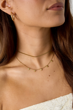 Collier Minimaliste À Petits Cœurs h5 Image2