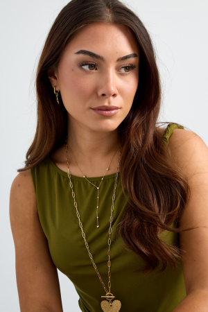 Collier En Y Avec Cœurs Remplis h5 Image4