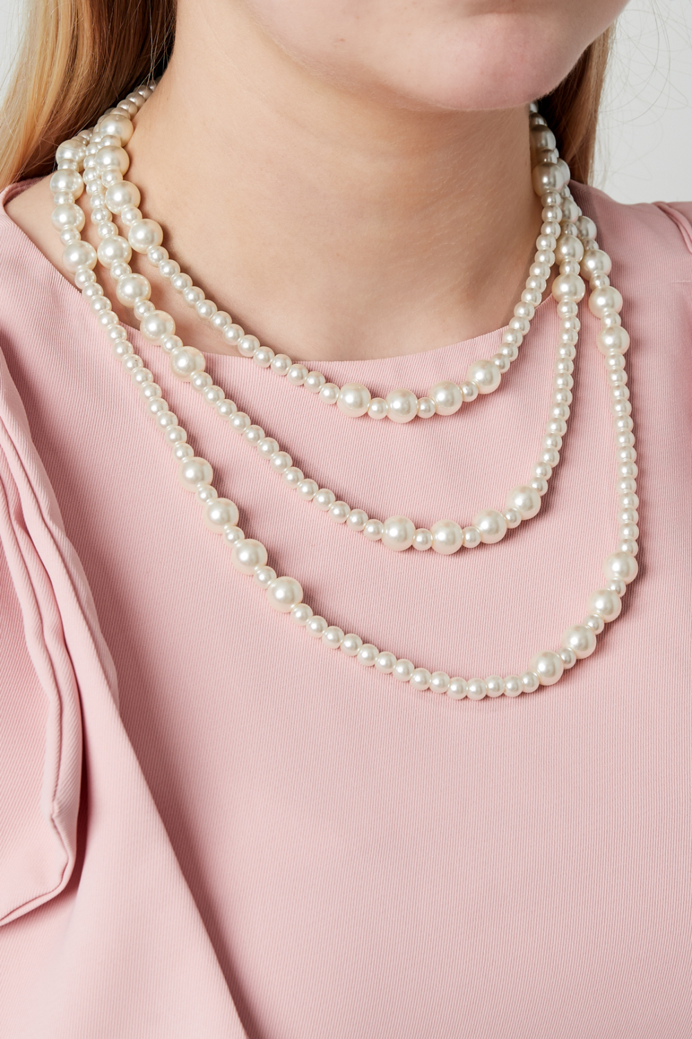 Collier Superposé De Petites Perles Image2