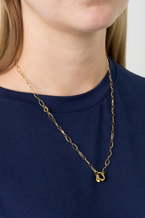 Collier Simple Avec Cadenas h5 Image4