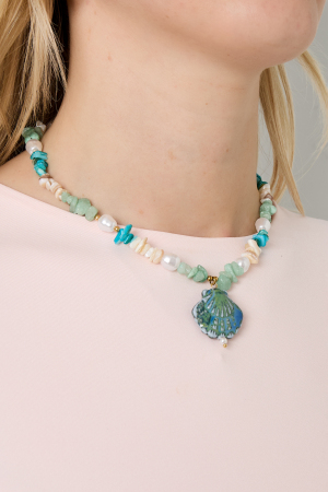 Colliers De Perles En Pierre Tortue Décontracté Vacances/Plage Série Simple Bijoux Pour Femmes h5 Image2