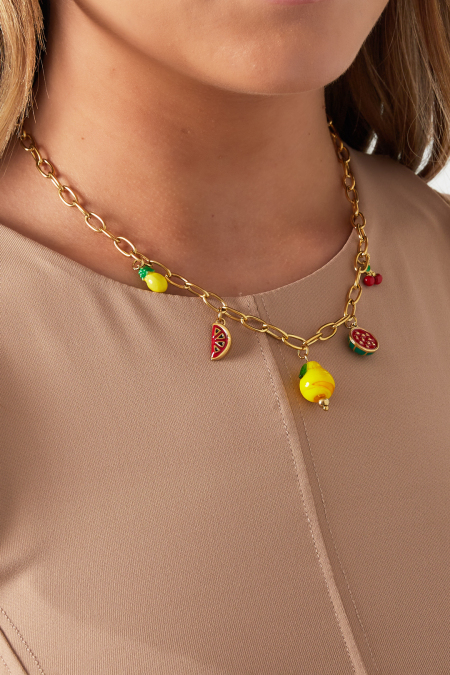 Collier Fleur d'Agrumes 2