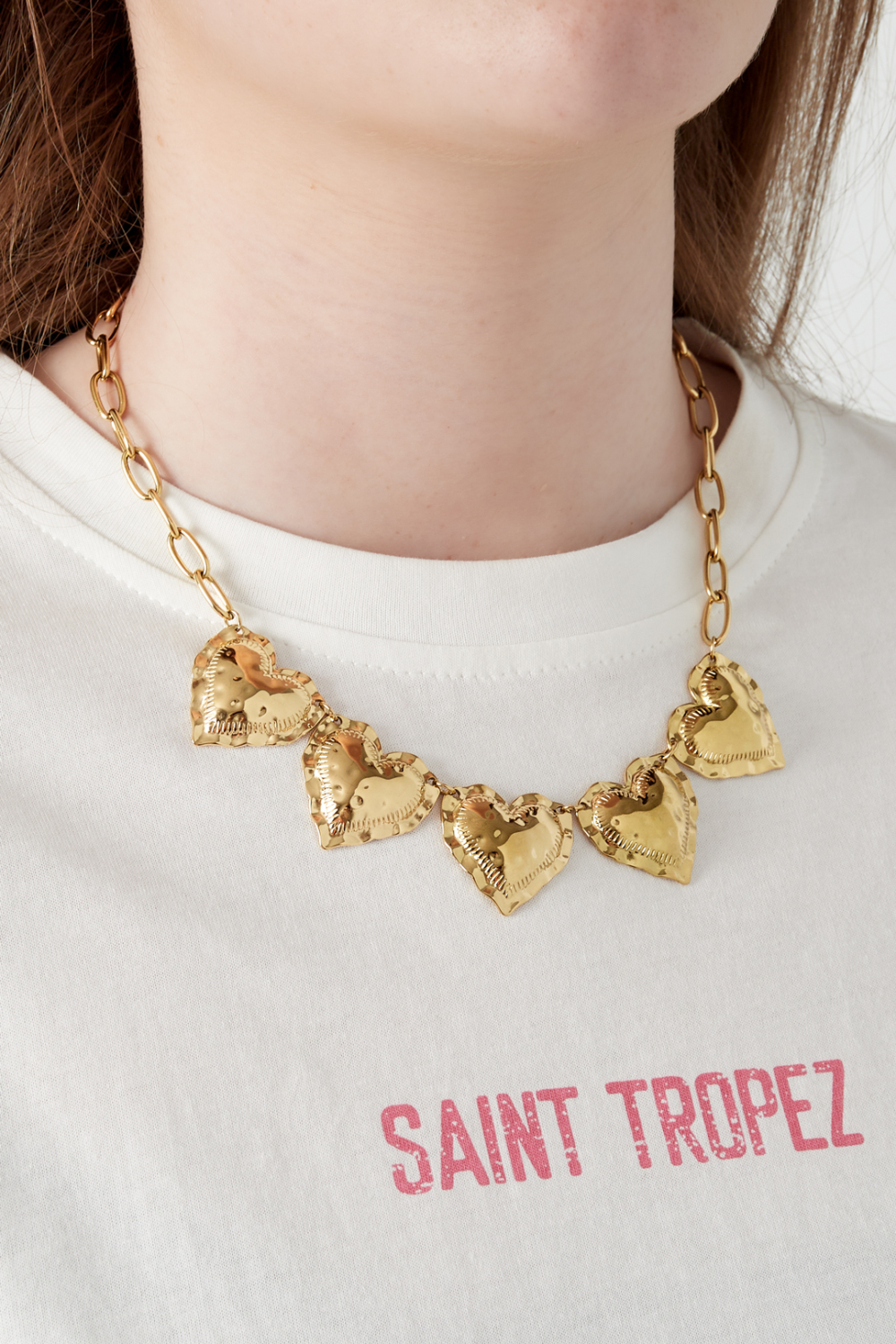 Collier 5 Cœurs h5Image2