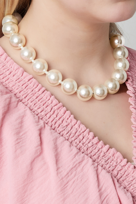 Collier de perles pour fille 12mm-25mm 2