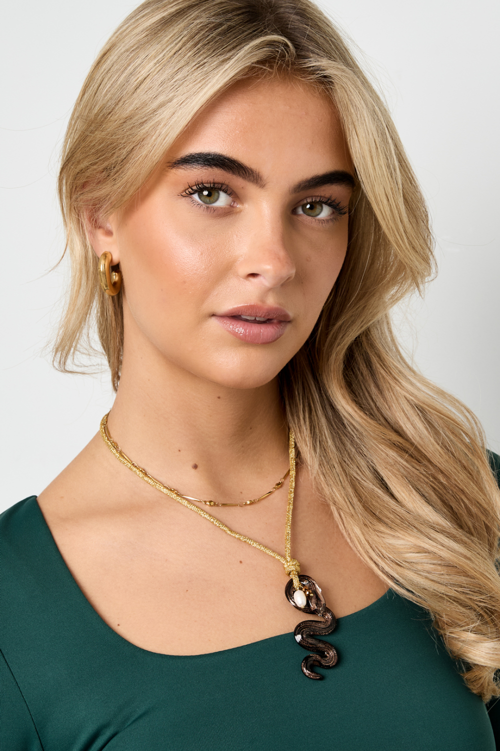 Colliers Pendentifs En Polyester Serpent Série Casual Daily Simple Bijoux Pour Femmes Image3