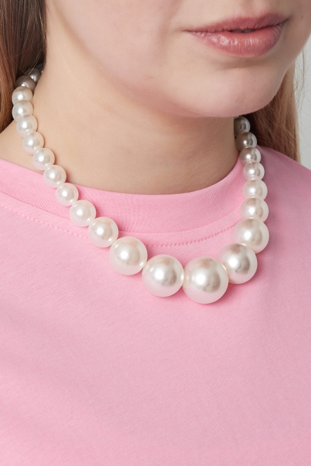 Collier de perles de miel -20mm 2