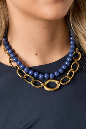 Colliers En Acier Inoxydable Pour Femmes, Style Décontracté, Simple Et Quotidien h5 Image3