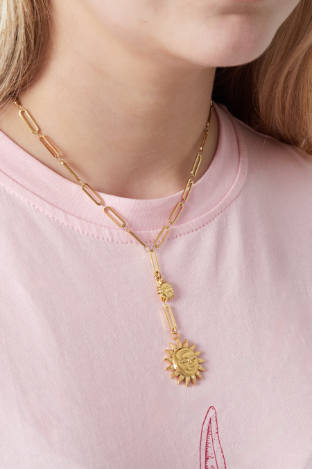 Collier Double Soleil 2