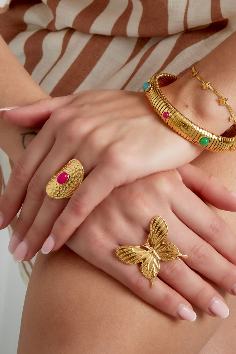 Bague Papillon Tendance Image2