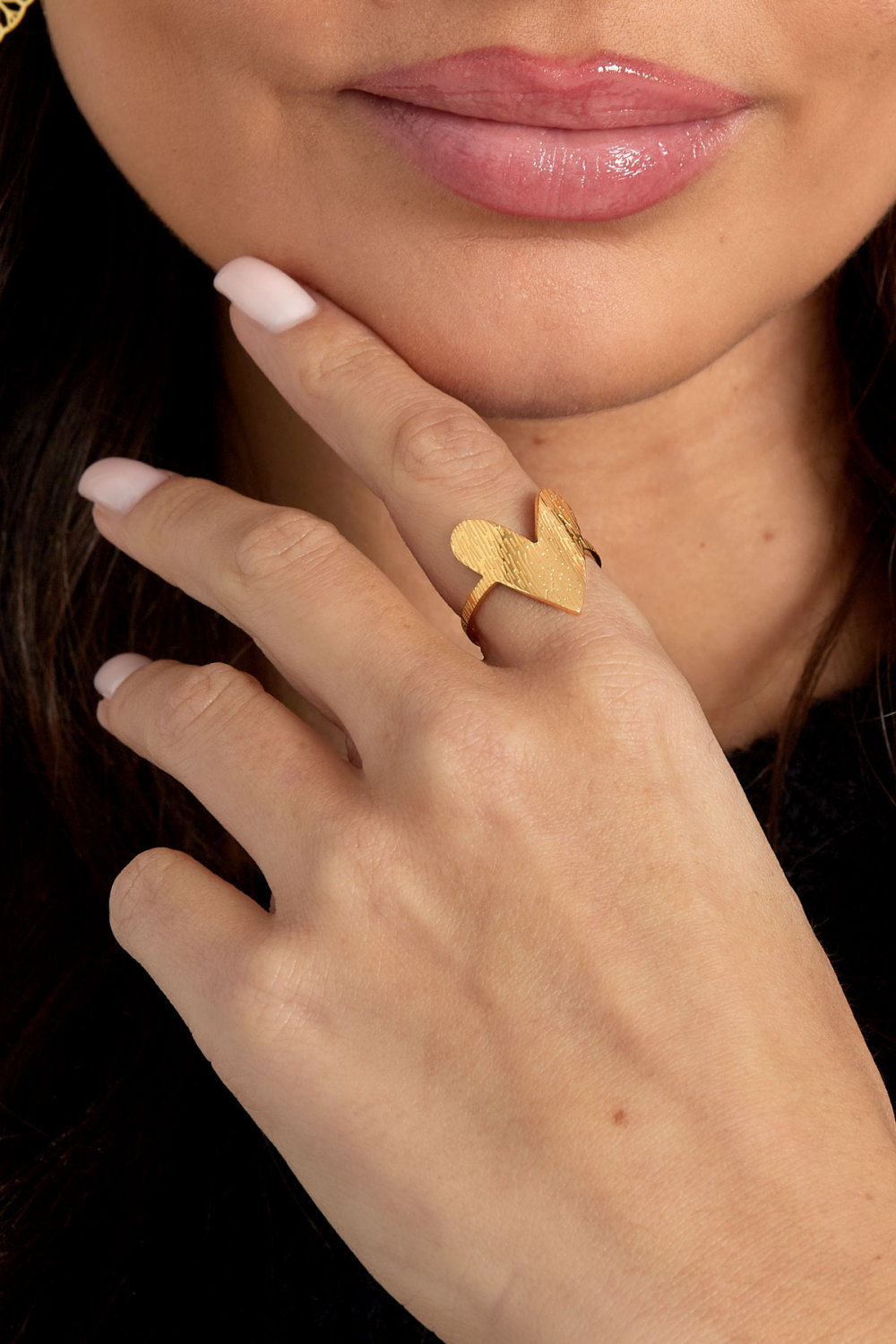 Bague Avec Grand Coeur h5Image3