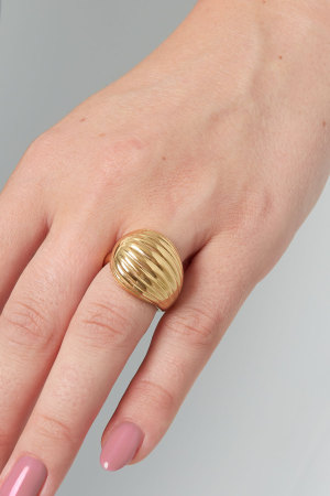 Bague Vague Texturée h5 Image4