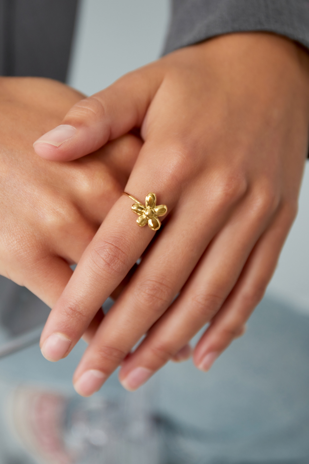 Bague Fleur Gonflée Image2