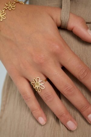 Bague Happy Flower Girl h5 Image2