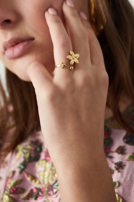 bague délice floral 2