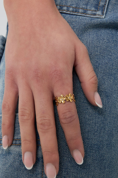 bague fleurs infinies 2