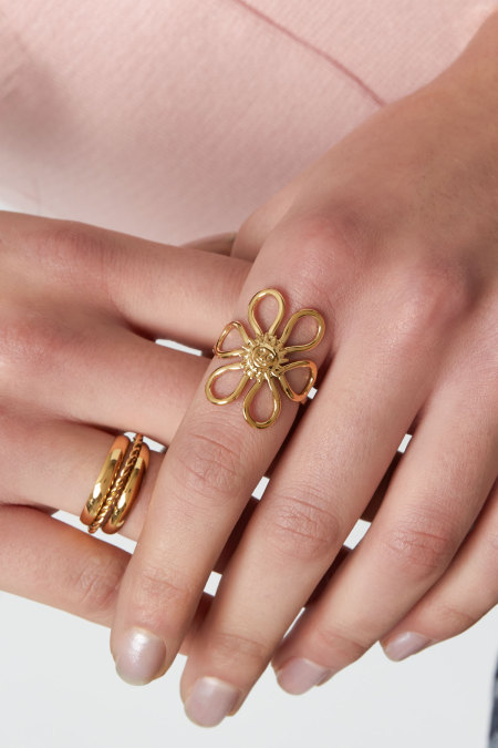 bague tournesol 2