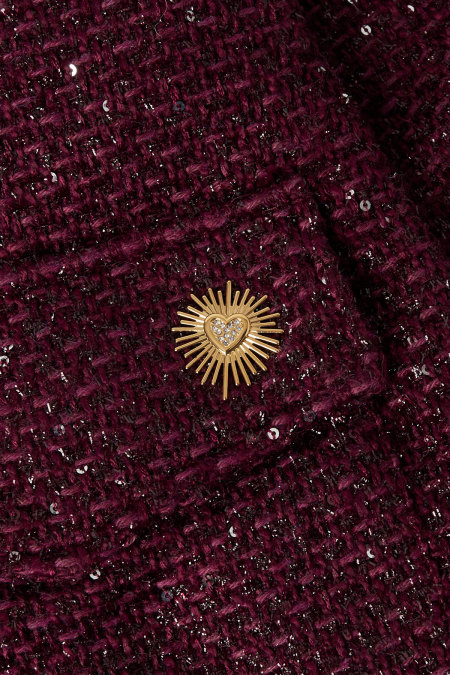 broche coeur scintillant 2