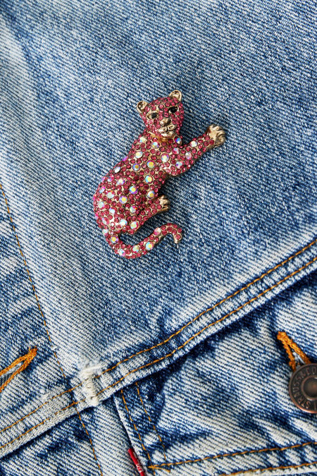 Broche Léopard 2
