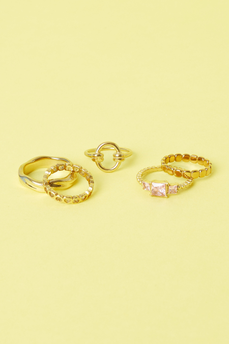 Bague minimaliste avec cercle 2