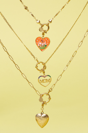Pendentif Cœur Bijou Maman Diy h5 Image2