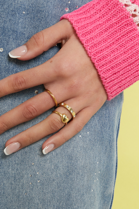 Bague avec cœur 2