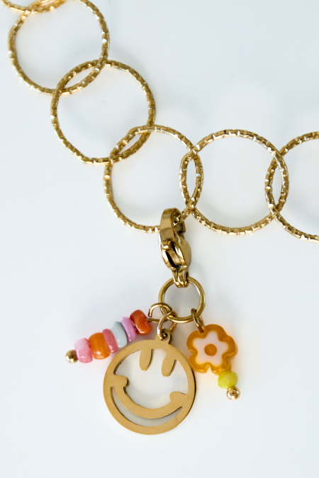 Bijou porte-bonheur smiley 2