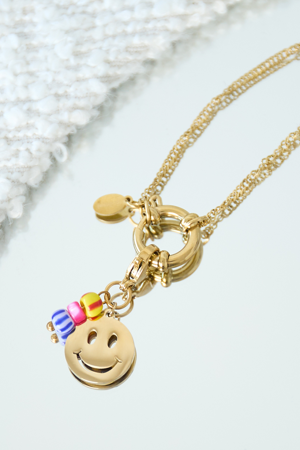 Breloque Smiley Colorée Image2