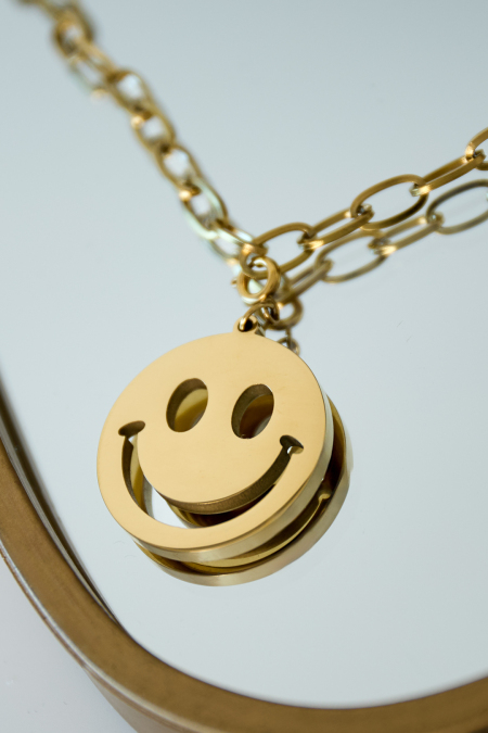Bijou porte-bonheur Smiley 2