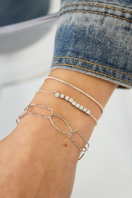 Bracelet élégant en acier inoxydable 2
