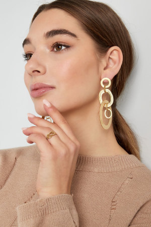 Boucles D'oreilles De Fête Cercle h5 Image2