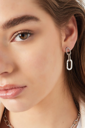 Lien Clous D'couleur Oreilles - Couleur Or Acier Inoxydable h5 Image3
